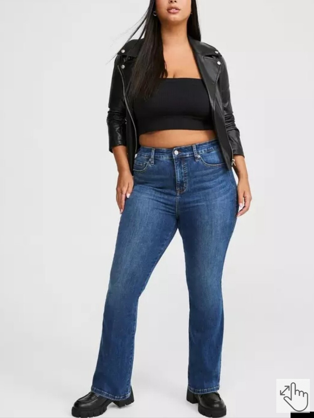 torrid Dark Blue Boot Cut Jeans
